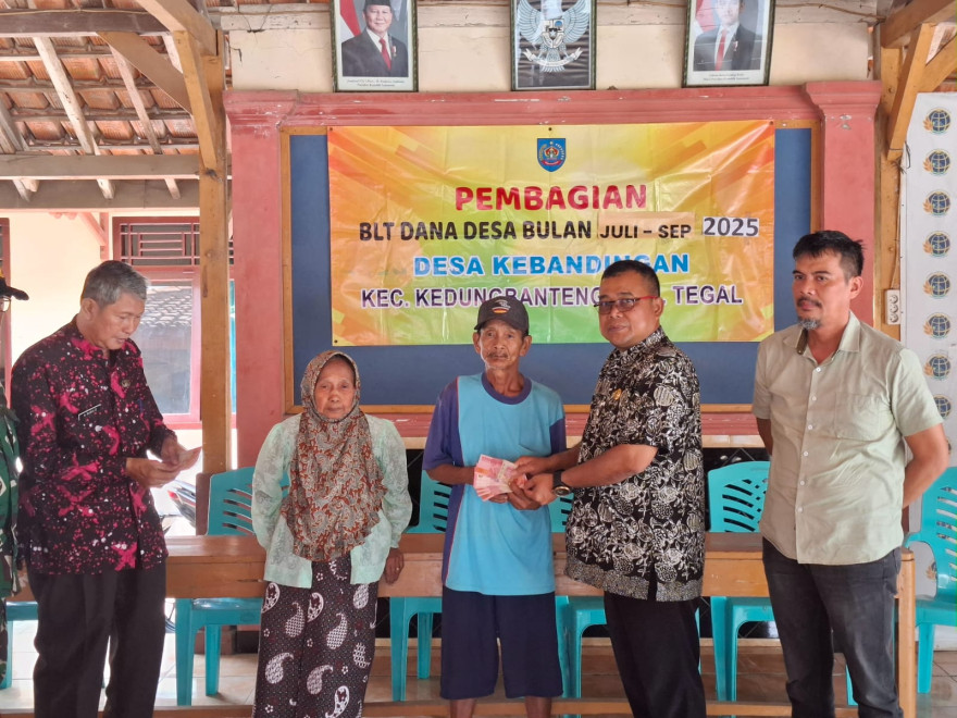 BLT Dana Desa Bulan Juli September 2025 Resmi Dicairkan di Desa Kebandingan